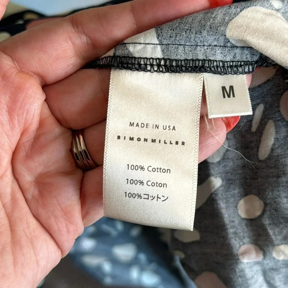 Simon Miller Pumpa Midi Dress Polka Dots Size Medium - Picture 4 of 8